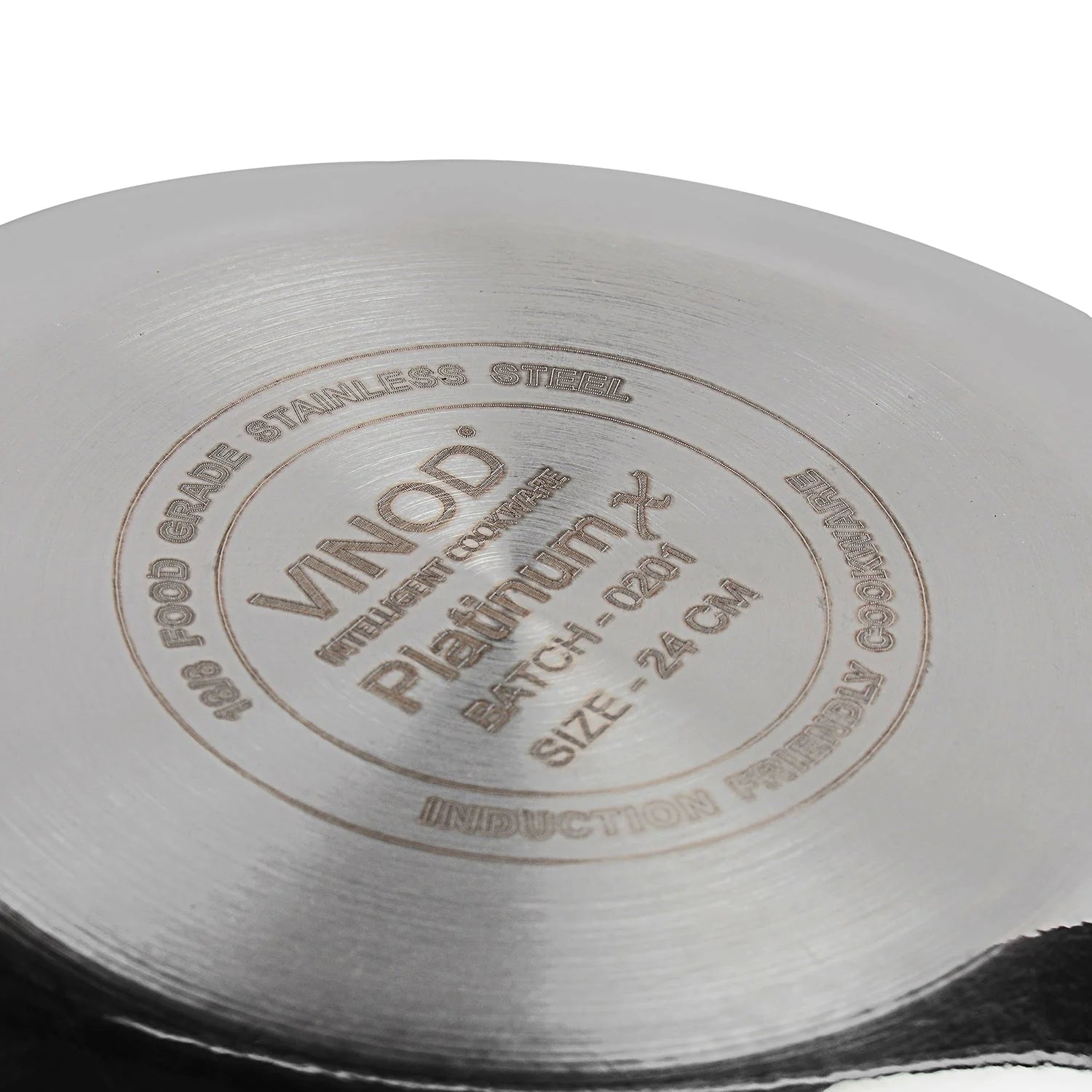 Vinod Platinum SAS Pro Extra Deep Kadai: Non-Stick Triply Steel for Family-Sized Meals