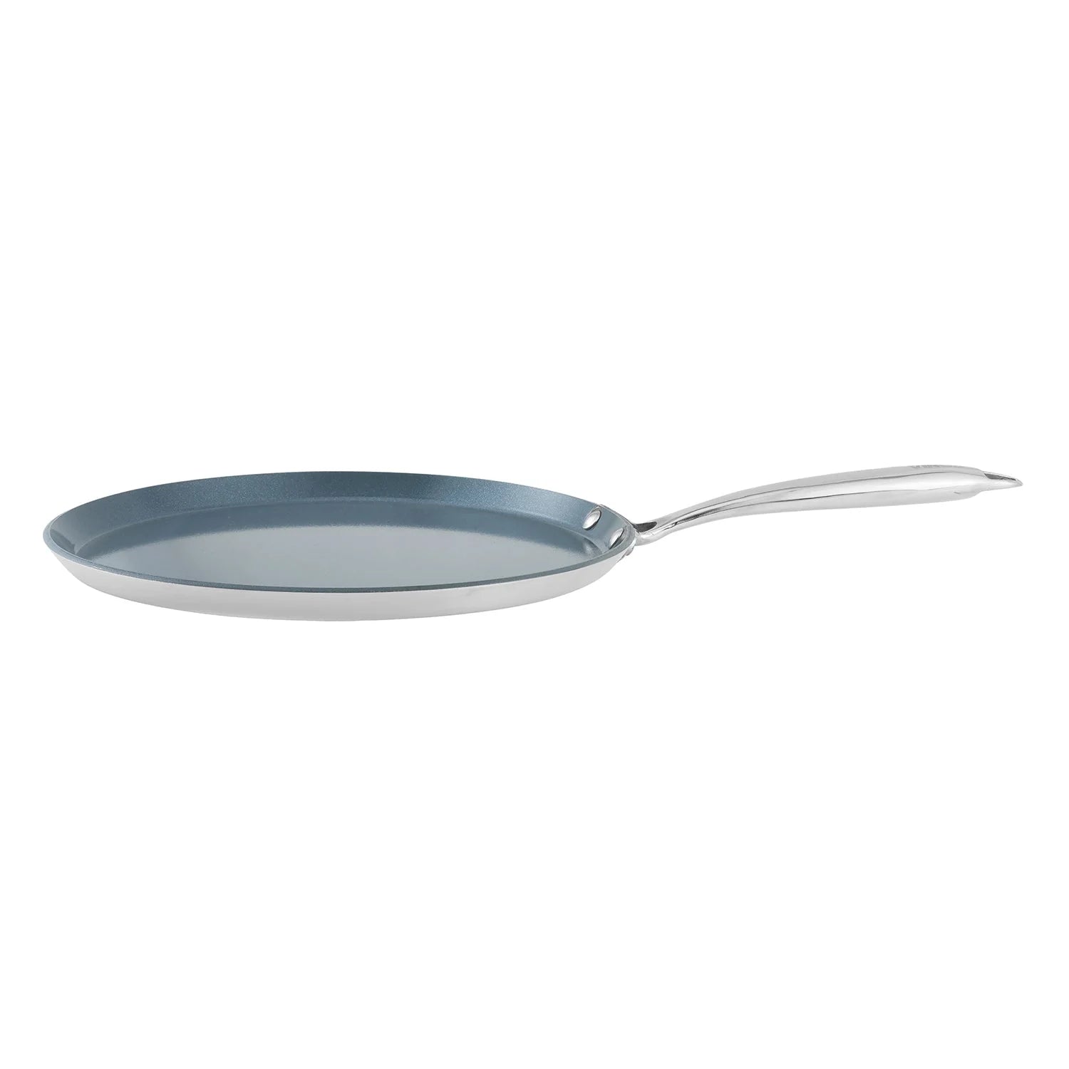 Vinod Platinum SAS Ceramica Dosa Tawa - Premium Triply Induction & Gas Compatible (28cm, 31cm)