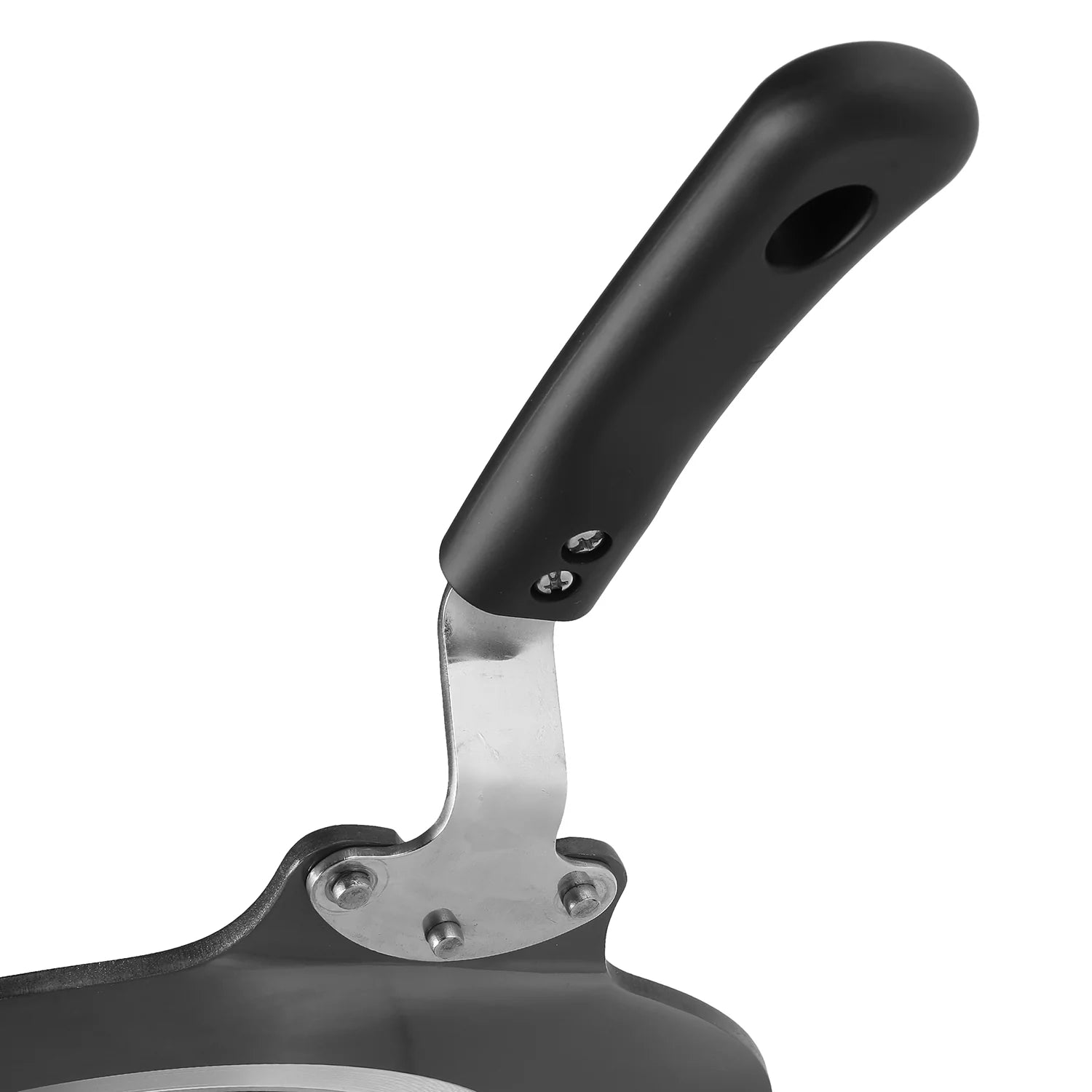 Vinod Hanos Non Stick Flat Multi Tawa with a handle Close up