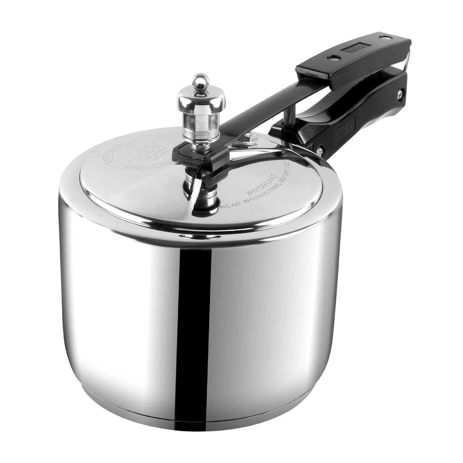 Vinod Stainless Steel Inner Lid Pressure Cooker – Induction Compatible | 2L to 7L