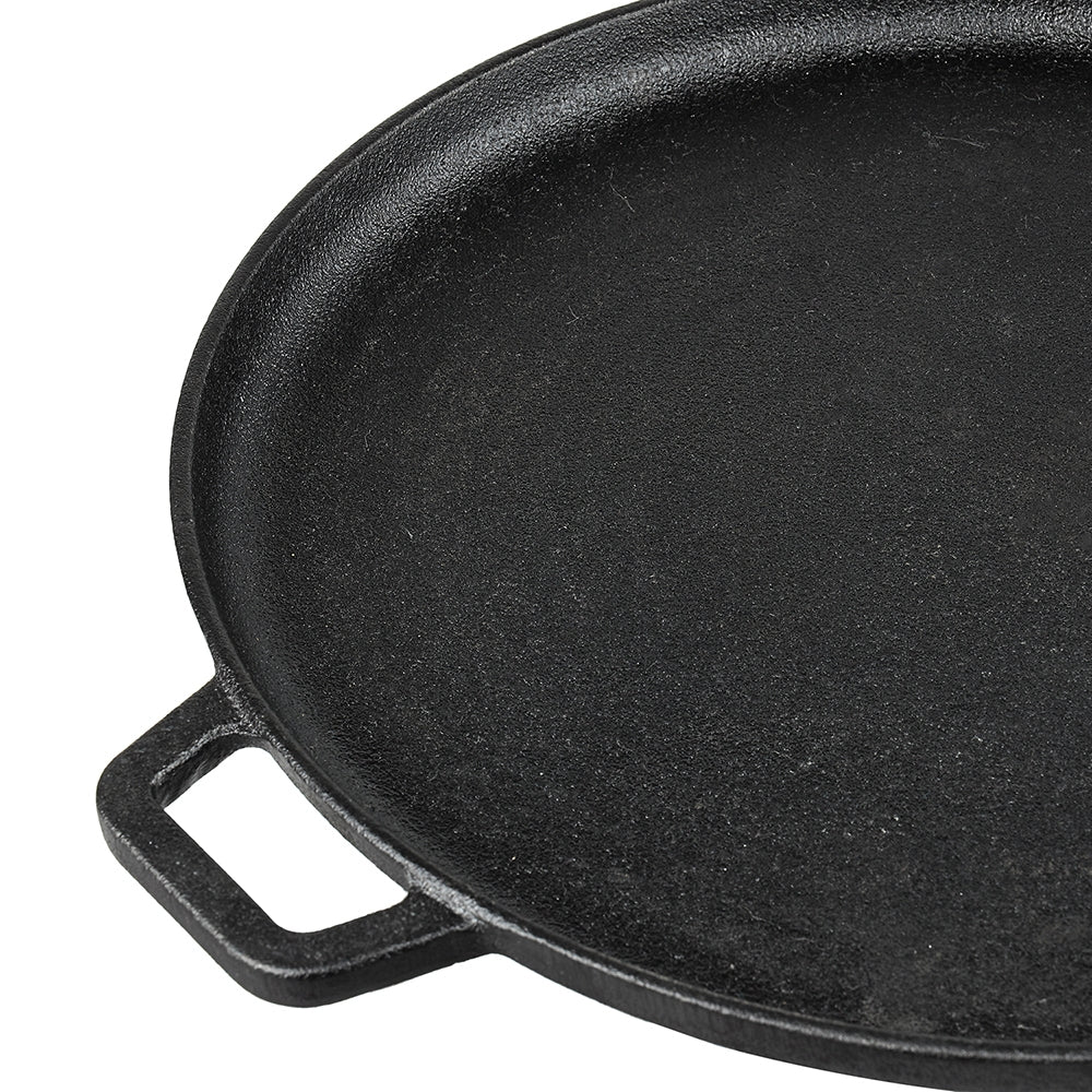 Vinod Legacy Pre-Seasoned Cast Iron Dosa Tawa 28 cm Close up