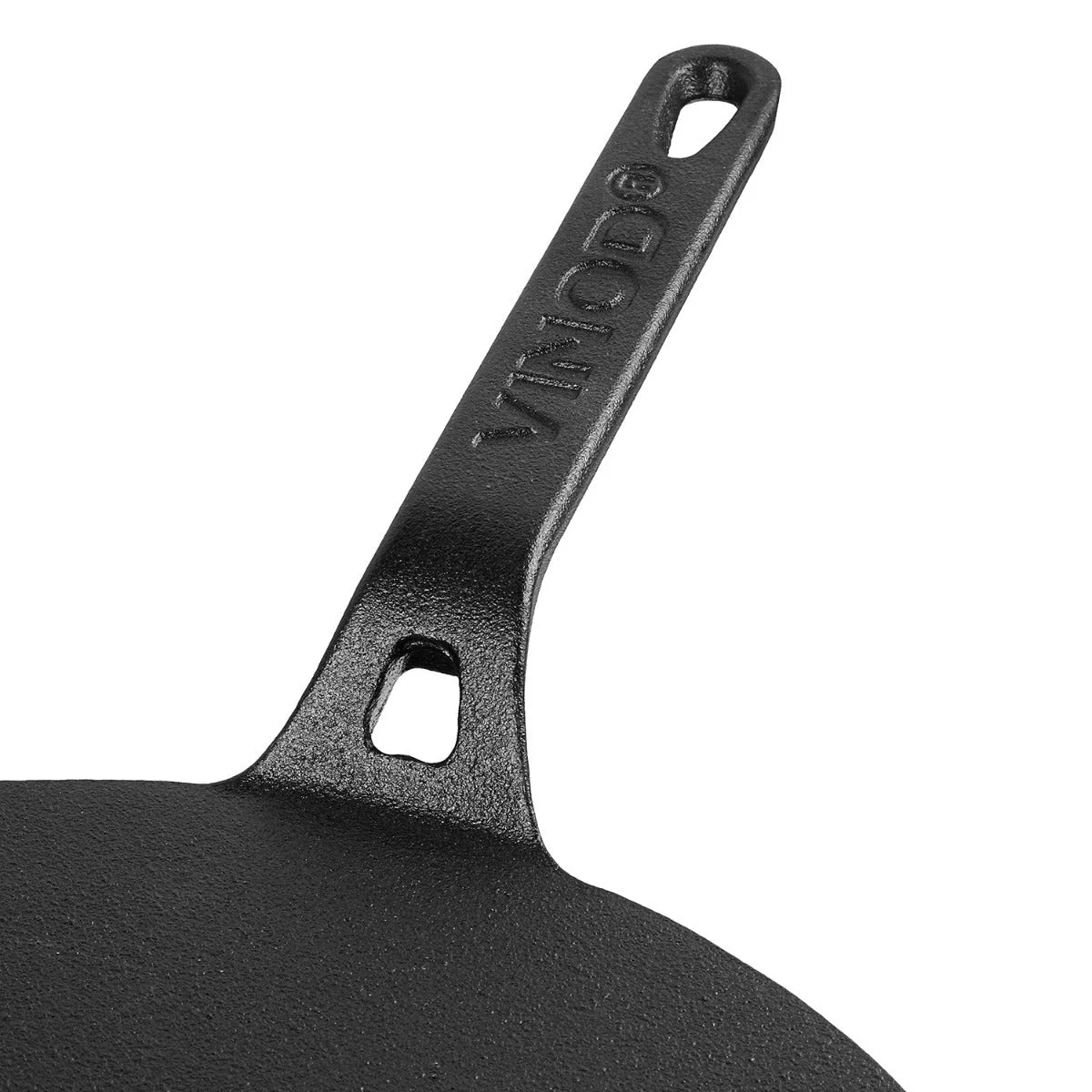 Vinod Legacy Pre-Seasoned Cast Iron Roti Tawa – 26 cm | Induction & Gas Compatible