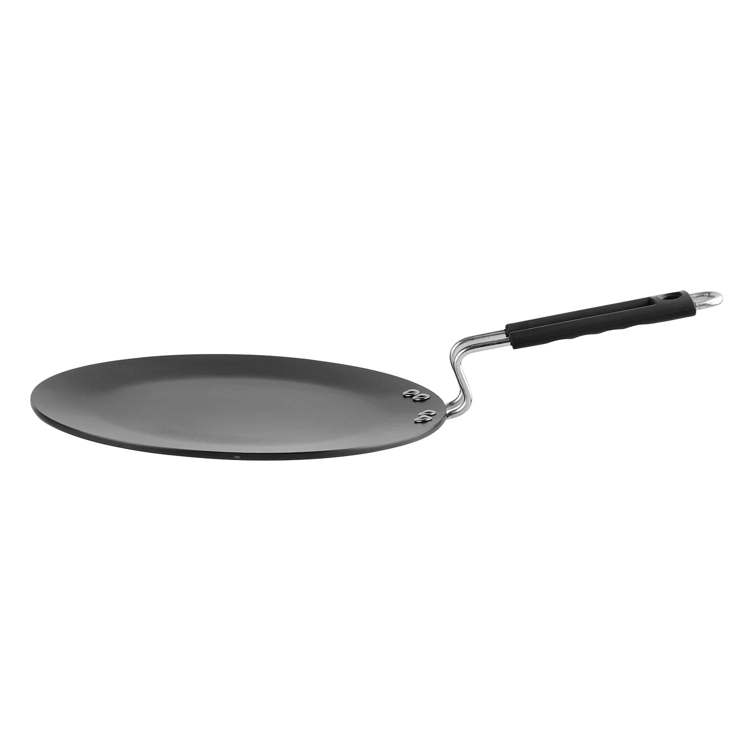 Vinod HANOS Concave Tawa 26.5 cm – Induction & Gas Compatible Hard Anodised Non-Stick