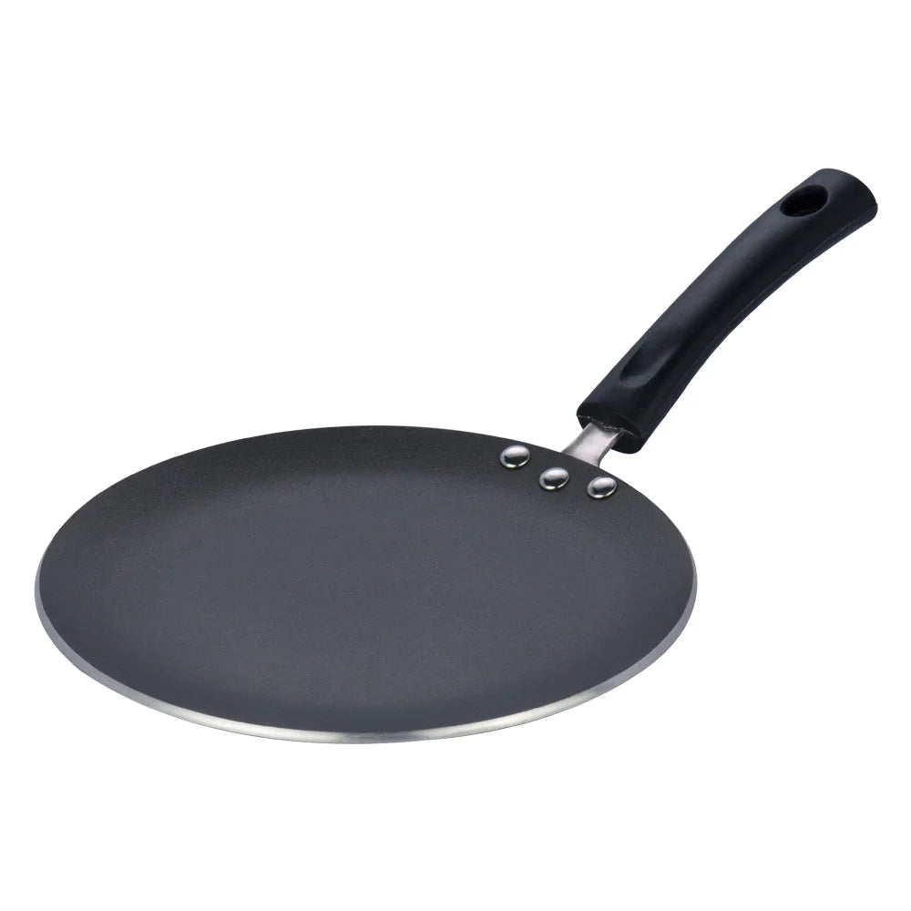 24 cm Vinod Non-Stick Concave Tawa with unique design for making rotis and flatbreads