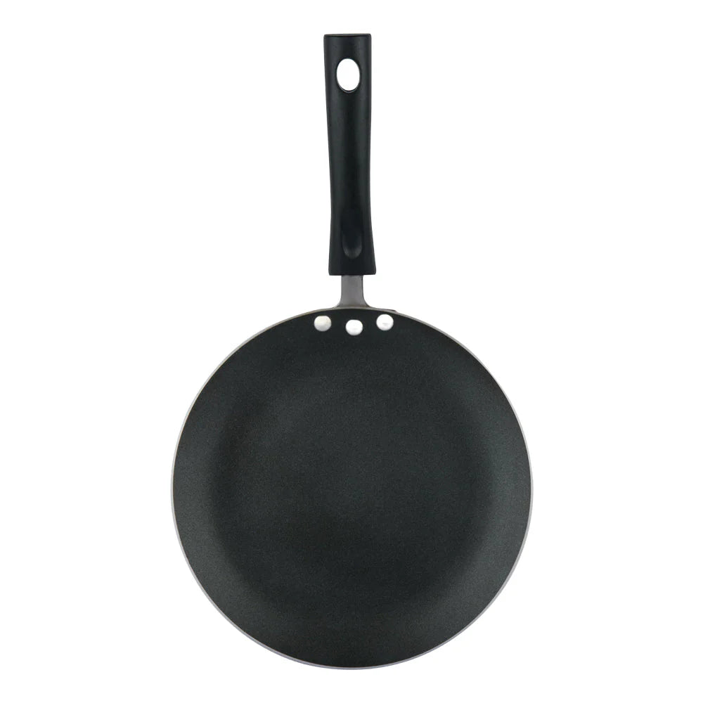  Vinod 24 cm Non-Stick Tawa with unique design for making rotis and flatbreads with induction combatibilty